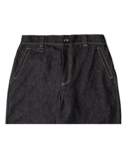 画像をギャラリービューアに読み込む, Barrel Leg One Wash Denim Pants Black