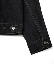 画像をギャラリービューアに読み込む, DOUBLE FOUR SIX- One Wash Denim Jacket Black