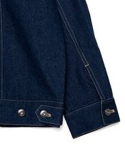 画像をギャラリービューアに読み込む, DOUBLE FOUR SIX- One Wash Denim Jacket Indigo Blue