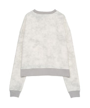 画像をギャラリービューアに読み込む, DOUBLE FOUR SIX- Fade Printed Jersey Sweatshirt Ivory