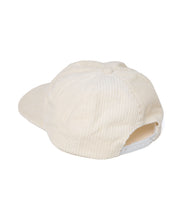 画像をギャラリービューアに読み込む, DOUBLE FOUR SIX- Front Logo Corduroy Cap Ecru