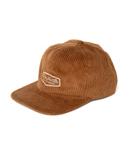 画像をギャラリービューアに読み込む, DOUBLE FOUR SIX- Front Logo Corduroy Cap Brown