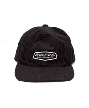 画像をギャラリービューアに読み込む, DOUBLE FOUR SIX- Front Logo Corduroy Cap Black