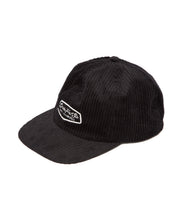 画像をギャラリービューアに読み込む, DOUBLE FOUR SIX- Front Logo Corduroy Cap Black