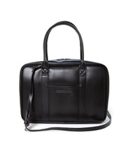 画像をギャラリービューアに読み込む, DOUBLE FOUR SIX- Silicon Logo Synthetic Leather Bag Black