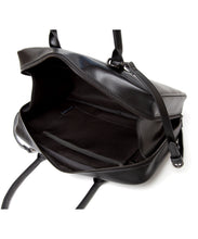 画像をギャラリービューアに読み込む, DOUBLE FOUR SIX- Silicon Logo Synthetic Leather Bag Black