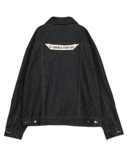 画像をギャラリービューアに読み込む, DOUBLE FOUR SIX- One Wash Denim Jacket Black