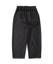 画像をギャラリービューアに読み込む, Barrel Leg One Wash Denim Pants Black