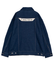 画像をギャラリービューアに読み込む, DOUBLE FOUR SIX- One Wash Denim Jacket Indigo Blue
