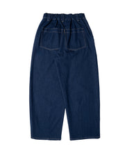 画像をギャラリービューアに読み込む, Barrel Leg One Wash Denim Pants Indigo Blue