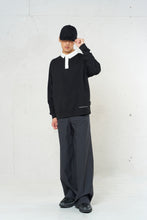 画像をギャラリービューアに読み込む, DOUBLE FOUR SIX- Long Sleeve Polo Shirt Black