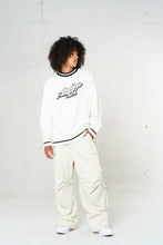画像をギャラリービューアに読み込む, DOUBLE FOUR SIX-Street Logo Long Sleeve Sweatshirts White