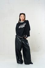 画像をギャラリービューアに読み込む, DOUBLE FOUR SIX-Street Logo Long Sleeve Sweatshirts Black