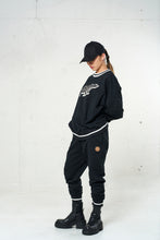 画像をギャラリービューアに読み込む, DOUBLE FOUR SIX-Street Logo Long Sleeve Sweatshirts Black