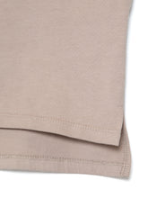 画像をギャラリービューアに読み込む, DOUBLE FOUR SIX-Front Logo T-shirt Greige