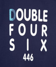 画像をギャラリービューアに読み込む, 【数量限定】DOUBLE FOUR SIX-Stitch Logo T-shirt Navy