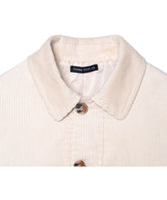 画像をギャラリービューアに読み込む, DOUBLE FOUR SIX-Line Design Corduroy Blouson Ecru