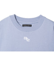 画像をギャラリービューアに読み込む, DOUBLE FOUR SIX- Logo Print Long Sleeve T-shirt Blue