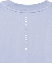 画像をギャラリービューアに読み込む, DOUBLE FOUR SIX- Logo Print Long Sleeve T-shirt Blue