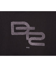 画像をギャラリービューアに読み込む, DOUBLE FOUR SIX- Chenille Logo Hoodie Black