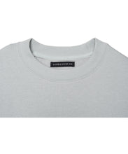 画像をギャラリービューアに読み込む, 446-Oversize Back Camel Long Sleeve Sweatshirts Blue