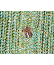 画像をギャラリービューアに読み込む, DOUBLE FOUR SIX- Mix yarn Raglan Sleeve Knit Cardigan Green MIX