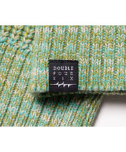 画像をギャラリービューアに読み込む, DOUBLE FOUR SIX- Mix yarn Raglan Sleeve Knit Cardigan Green MIX