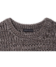 画像をギャラリービューアに読み込む, DOUBLE FOUR SIX- Mix yarn Knit Pullover Gray MIX