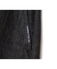 画像をギャラリービューアに読み込む, Denim Pleated Skirt Black Denim