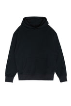 画像をギャラリービューアに読み込む, DOUBLE FOUR SIX- Emboss Logo Hoodie Black