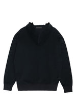 画像をギャラリービューアに読み込む, DOUBLE FOUR SIX- Emboss Logo Hoodie Black