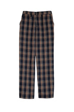 画像をギャラリービューアに読み込む, Checked Wide Pants Navy Check