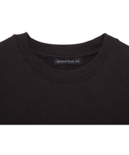 画像をギャラリービューアに読み込む, Message Print Sweat T-shirt Black