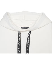 画像をギャラリービューアに読み込む, DOUBLE FOUR SIX- Logo Tape Hoodie Off White