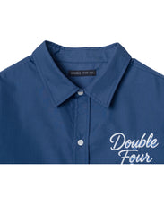 画像をギャラリービューアに読み込む, DOUBLE FOUR SIX- Short Sleeve Shirt Blue