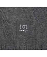 画像をギャラリービューアに読み込む, Grunge Knit Sweater Charcoal