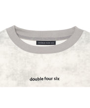 画像をギャラリービューアに読み込む, DOUBLE FOUR SIX- Fade Printed Jersey Sweatshirt Ivory
