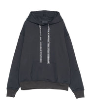 画像をギャラリービューアに読み込む, DOUBLE FOUR SIX- Logo Tape Hoodie Black