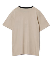 画像をギャラリービューアに読み込む, Ringer T-shirt Beige