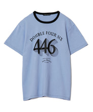 画像をギャラリービューアに読み込む, Ringer T-shirt Skyblue