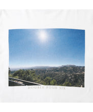画像をギャラリービューアに読み込む, LA Photo Print T-Shirt White×Blue Sky