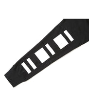 画像をギャラリービューアに読み込む, 446 Back Logo Layered T-shirt Black