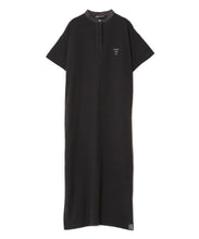 画像をギャラリービューアに読み込む, Band collar dress T-shirt Black