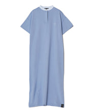 画像をギャラリービューアに読み込む, Band collar dress T-shirt Skyblue