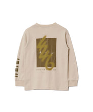画像をギャラリービューアに読み込む, 446 Back Logo Layered T-shirt(Kid's) Beige