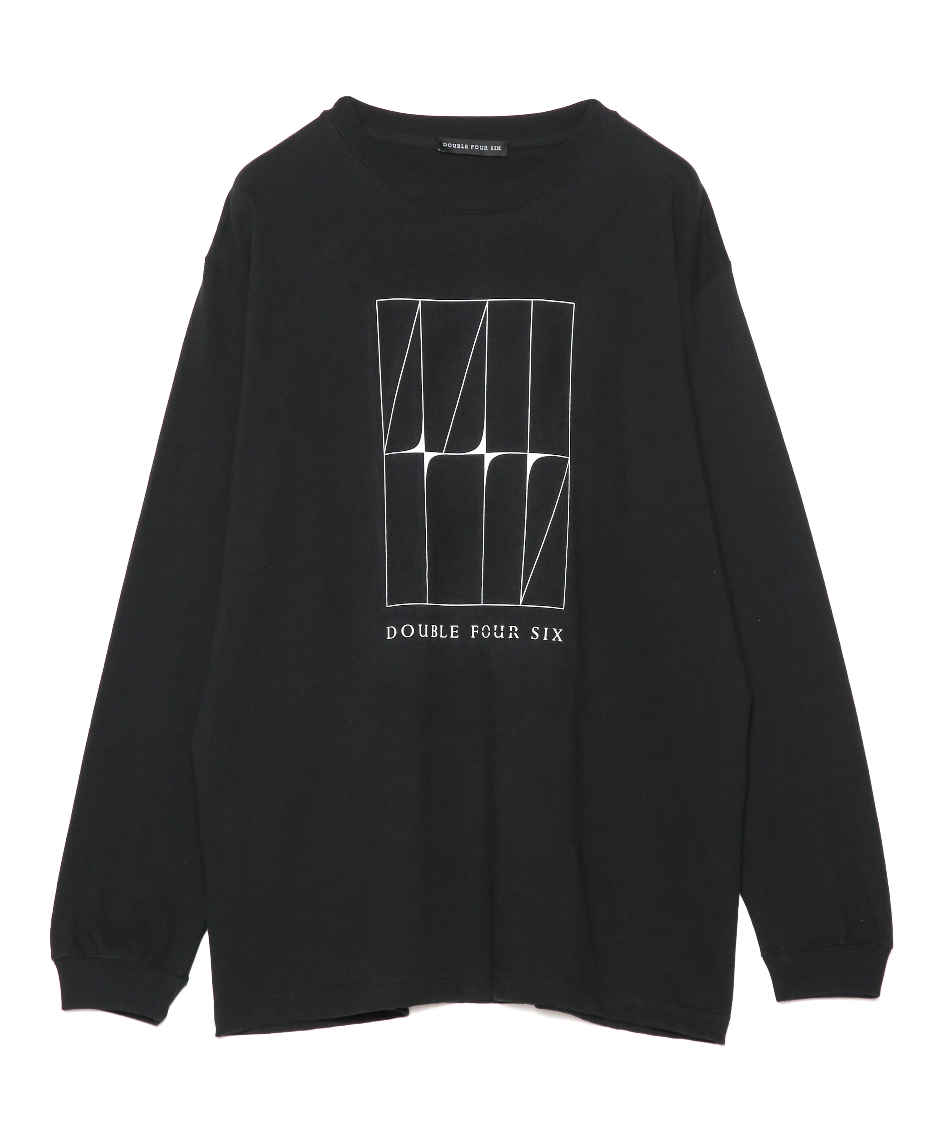 数量限定商品】446-DOUBLE FOUR SIX- Long Sleeve T-shirt Black