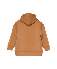 画像をギャラリービューアに読み込む, 【kids】446-DOUBLE FOUR SIX- College Print Hoodie Brown