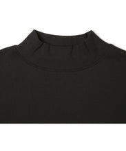 画像をギャラリービューアに読み込む, 【数量限定商品】Oversize Mock Neck Long Sleeve Sweat Shirts Black