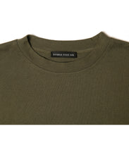 画像をギャラリービューアに読み込む, 【数量限定商品】Back Logo Docking Long Sleeve T-Shirt Khaki