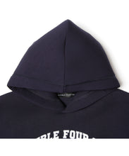 画像をギャラリービューアに読み込む, 【kids】446-DOUBLE FOUR SIX- College Print Hoodie Navy